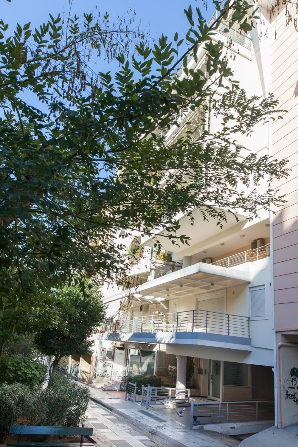 Scenic Balcony Apt In Vibrant Petralona Athene Buitenkant foto